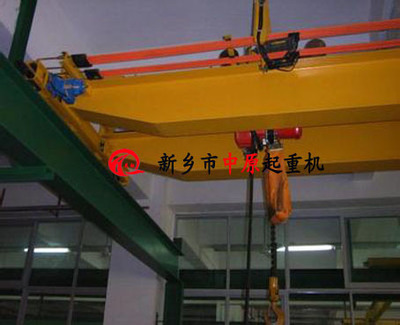 新乡市中原起重机 中国驰名品牌的LH型电动葫芦桥式起重机